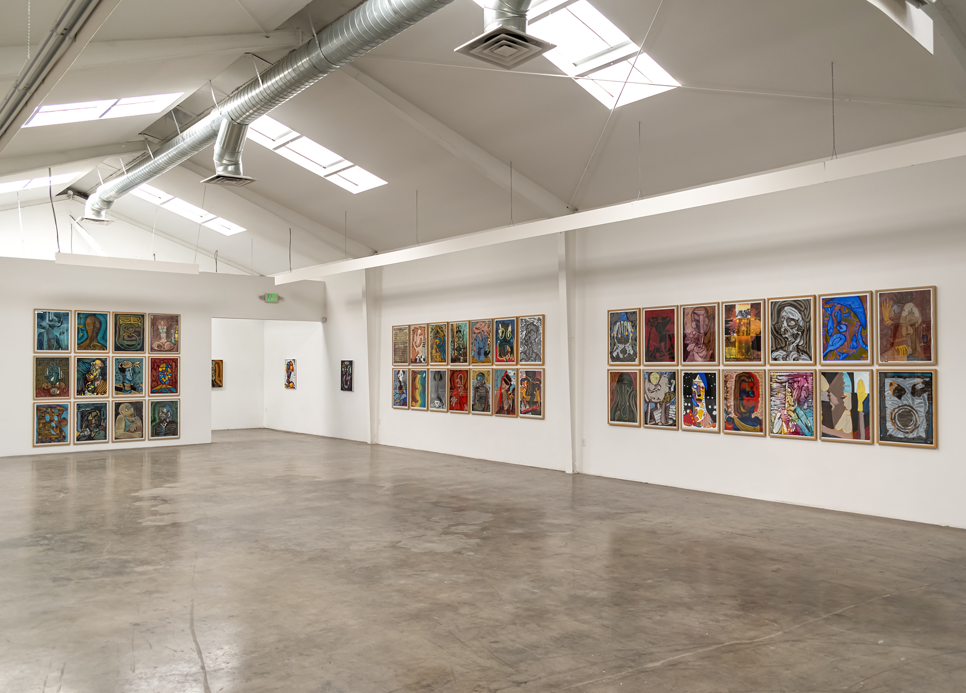 Nathan Redwood - installation view 2