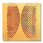 Margaret Griffith, Rose, 2023, Acrylic on cut paper 10.75 x 10.25 inches