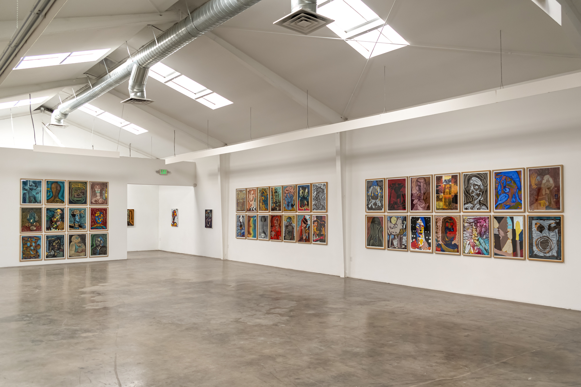 Nathan Redwood, Portraits: Invented Subjects and Divergent Styles, PRJCTLA
