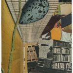 Brian Paeper, Late Fall, 2025, Collage, 7.625 x 6 inches