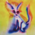 Erin Dunn, Eddie, 2022, Watercolor on canvas, 20 x 20 in : 50.8 x 50.8 cm