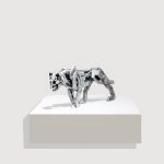 Tiger, 2026, Cast aluminum, 24 x 4 x 10 in / 60.96 x 10.16 x 25.4 cm