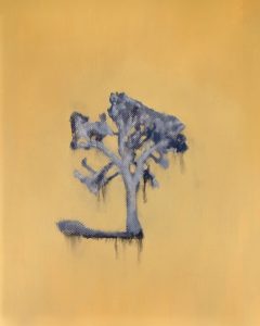 Donnie Molls Dripping Tree 2, 2026 Mixed Media oil on paper 16 x 19 in / 40.64 x 48.26 cm Framed: 20.75 x 16.625 / 52.7 x 42.2 cm