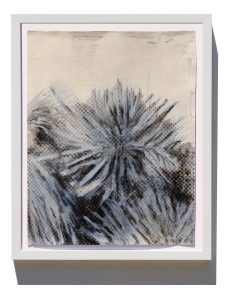 Donnie Molls Palm Piles, 2026 Mixed Media acrylic on paper 16 x 19 in / 40.64 x 48.26 cm Framed: 20.75 x 16.625 / 52.7 x 42.2 cm