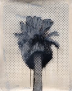 Donnie Molls The Palm, 2026 Mixed Media oil on paper 16 x 19 in / 40.64 x 48.26 cm Framed: 20.75 x 16.625 / 52.7 x 42.2 cm
