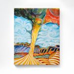 Coronado Arch 1, 2025, Acrylic on Panel, 20 x 16 inches