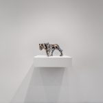 Tiger, 2026, Cast aluminum, 24 x 4 x 10 in / 60.96 x 10.16 x 25.4 cm