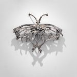 Butterfly, 2026, Cast aluminum, 23.5 x 20 x 7.5 in / 59.69 x 50.8 x 19.05 cm