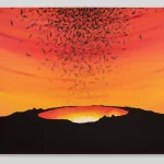 Senon Williams Swift Fantastic Eventuality, 2024 Flashe and acrylic on canvas 36 x 48 x 1.25 in / 91.44 x 121.92 x 3.18 cm