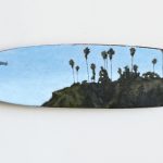 Gary Wood | The Ascension, 2026 | Oil on wood | 5.5 x 22 in