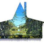 Paul Paiement | Nexus - Alturas Lake, Idaho, 2025 | Acrylic on wood panel | 25 x 19 x 1.5 in