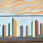 Robert Mack | Cityscape, 2026 | Oil on canvas | 16 x 20 in