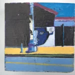 Chen Hua | Urban Impression, 2026 | Acrylic on panel | 4.5 x 4.5 in
